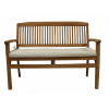 TGF-202 А Садовая скамья Sundays LOMBOK w 120 с подушкой, тик из Индонезии