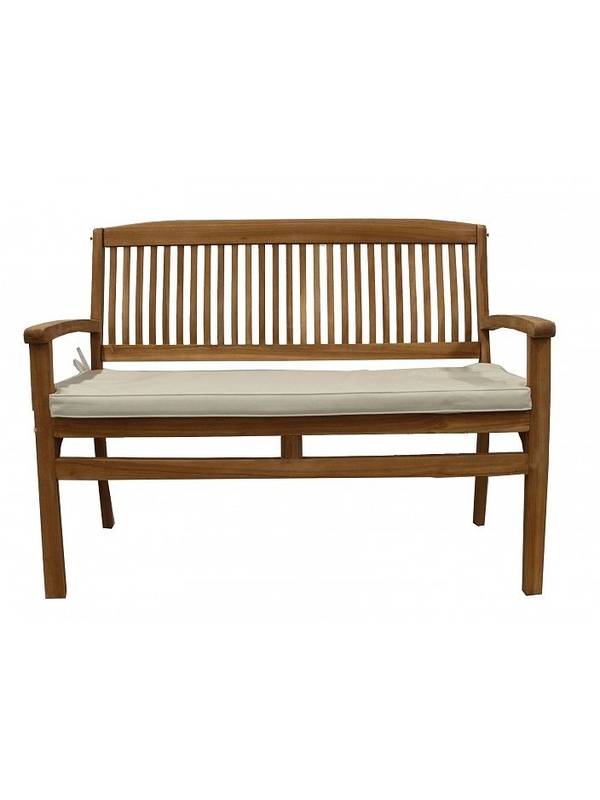 TGF-202 А Садовая скамья Sundays LOMBOK w 120 с подушкой, тик из Индонезии