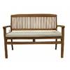 TGF-202 А Садовая скамья Sundays LOMBOK w 120 с подушкой, тик из Индонезии