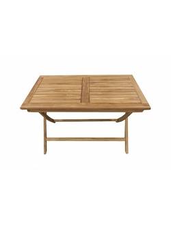 TGF-203 B Садовый складной прямоугольный стол 120х70см Indoexim, дерево тик