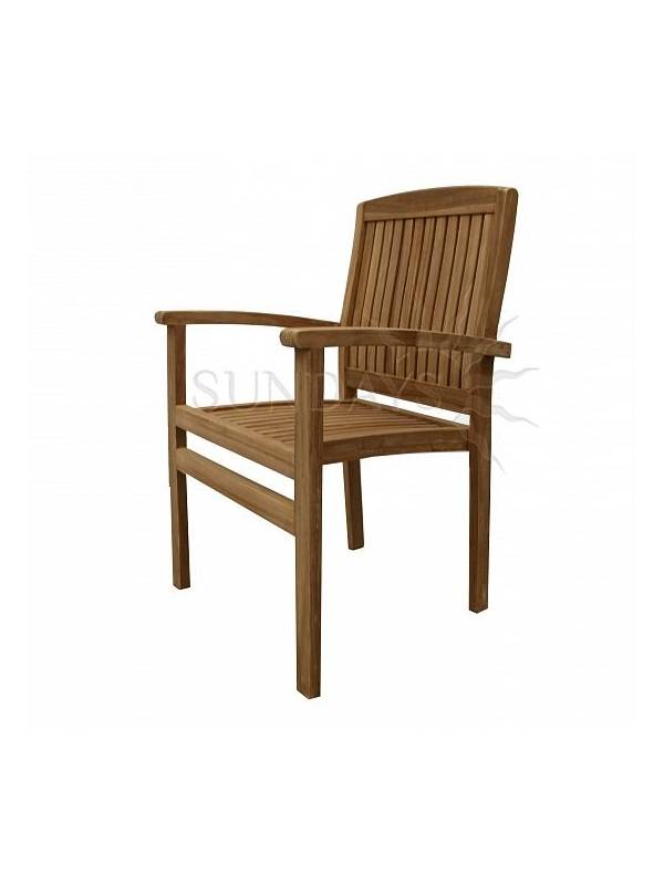 TGF-165/087/150 Комплект садовой мебели BALI (стол 150*90, скамья 120см, 2 кресла) Indoexim. Дерево: тик