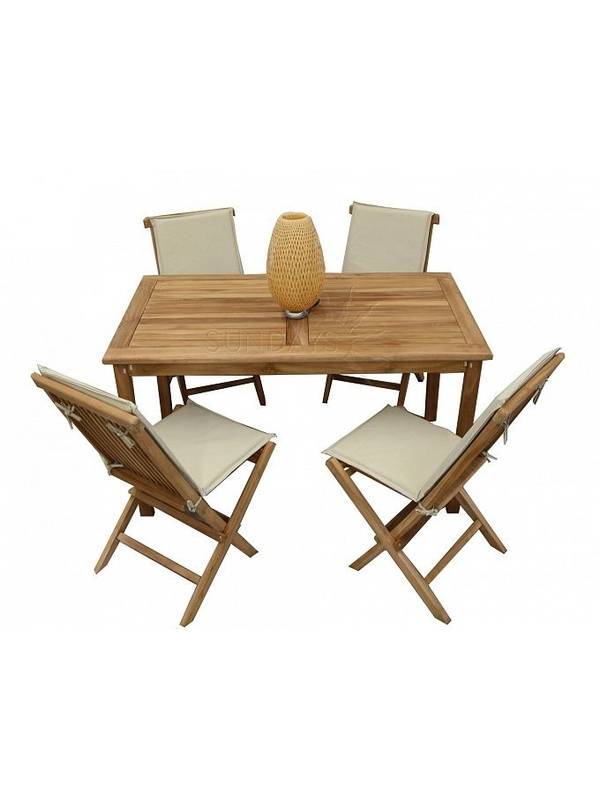 TGF-052 B Садовый стол Sundays, тик из Индонезии