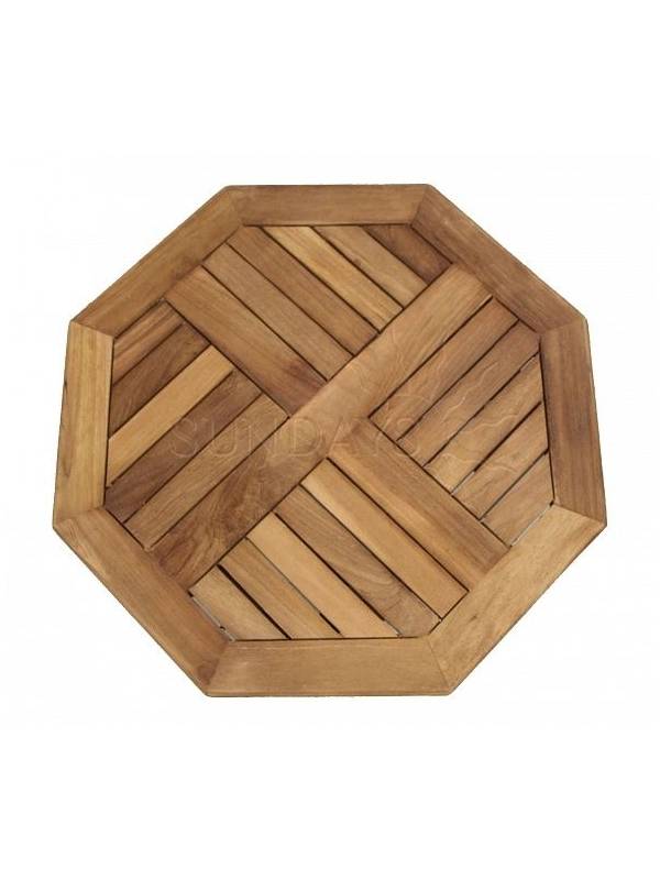 TGF-037/001SC Комплект садовой мебели OCTAGONAL COMFORT (4 стула, только сидение) Indoexim. Дерево: тик