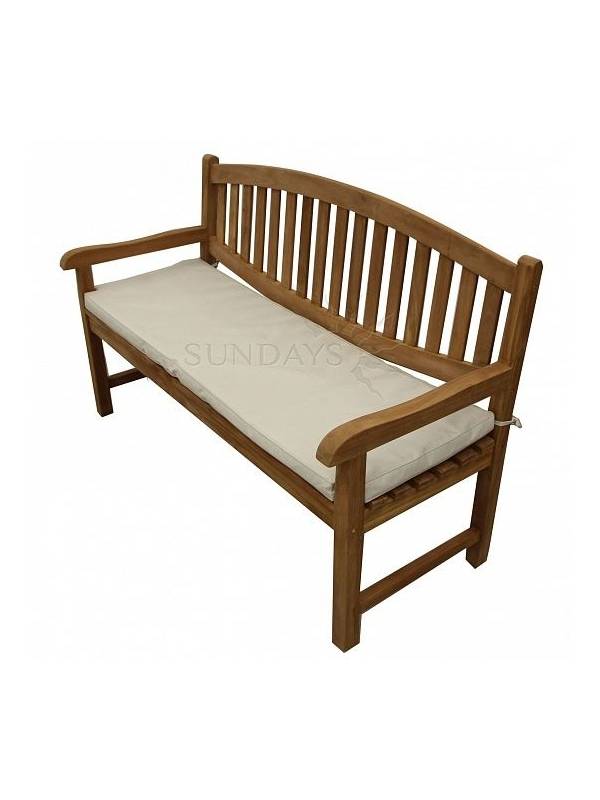 TGF-029 B Садовая скамья с подушкой LION 150см Indoexim, дерево тик