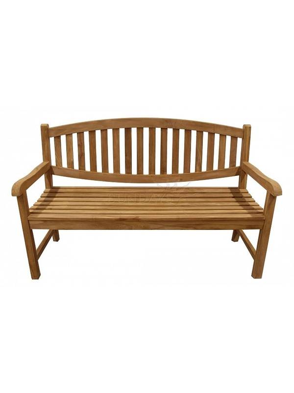 TGF-029 B Садовая скамья с подушкой LION 150см Indoexim, дерево тик