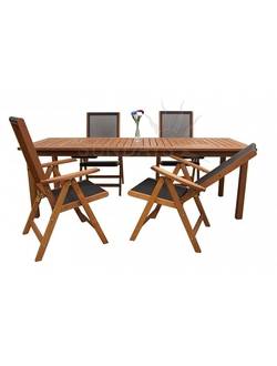 89425/88814 Комплект садовой мебели Sundays COMPLIMENT (4 стула), акация из Малайзии