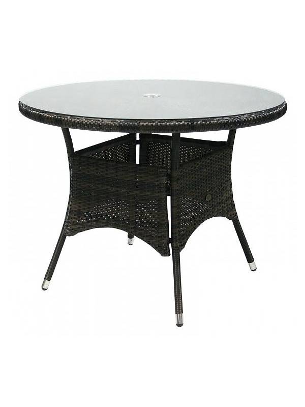 13323 Садовый стол Garden4you WICKER темно-коричневый