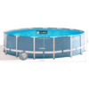 26736 Каркасный бассейн Prism Frame 457х122см, Intex + фильтр-насос 3785л\ч, лестница, тент, подстилка