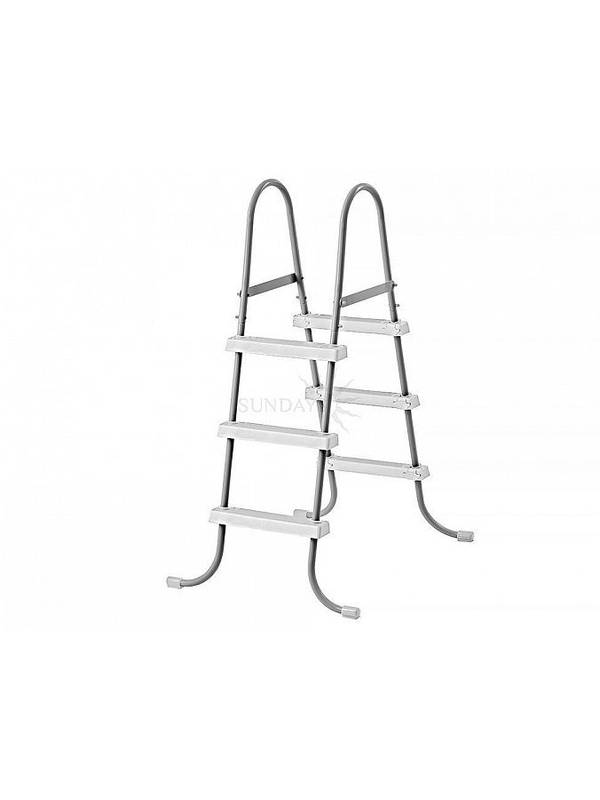 26776 Каркасный бассейн Prism Frame 400х200х100см, Intex + фильтр-насос 2006л\ч, лестница