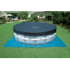 26728 Каркасный бассейн Prism Frame 457х84см, Intex + фильтр-насос 2006л\ч, лестница, тент, подстилка