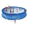 28164/54914 Надувной бассейн Easy Set 457х91 см, Intex + фильтр-насос, картриджный фильтр, лестница, подстилка, покрывало