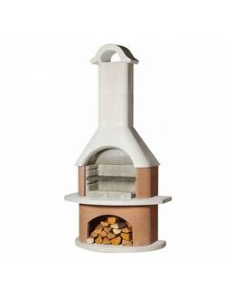 Садовое барбекю Buschbeck MERAN, цвет терракотовый