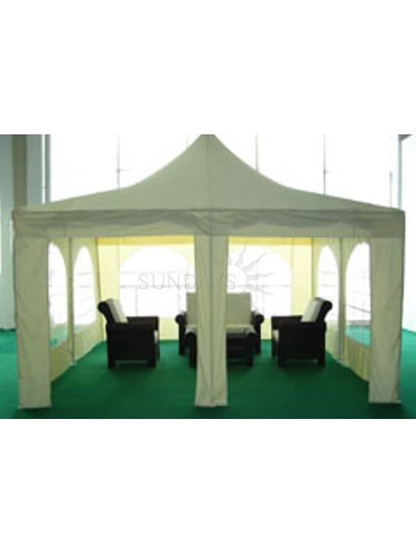 Полюсный тент-шатер 4x4м Sundays P44301 для выставок и торжеств, полиэстер