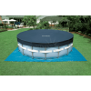 Каркасный бассейн Intex Prism Frame 26728NP 457х84см + фильтр-насос, лестница, тент, подстилка