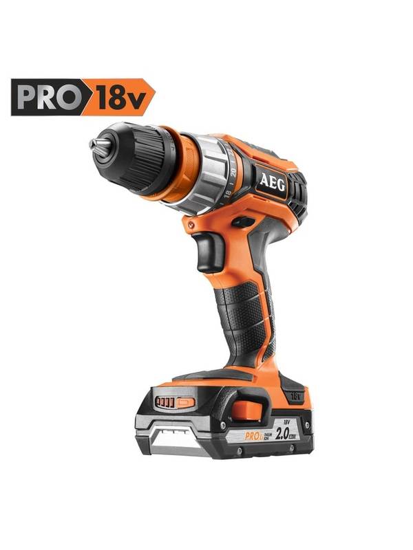 Дрель-шуруповерт аккумуляторная AEG BS18C2XLI-202C