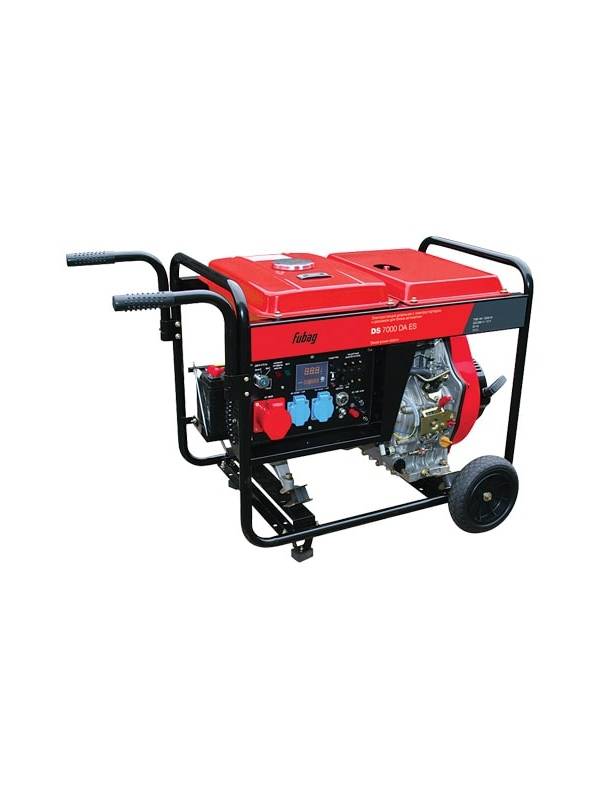 Генератор дизельный FUBAG DS 7000 DA ES с электростартером и коннектором автоматики