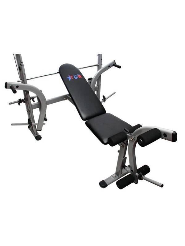 Скамья под штангу компакт+тяга сверху+батерфляй