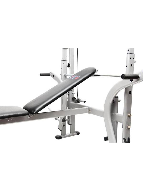 Скамья под штангу компакт+тяга сверху+батерфляй