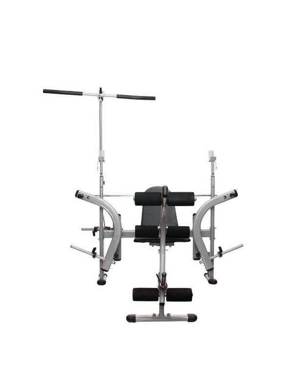 Скамья под штангу компакт+тяга сверху+батерфляй