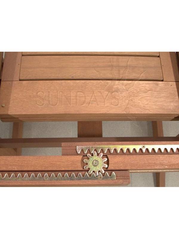 Садовый стол Sundays SOLID 89396, акация из Малайзии, раздвижной