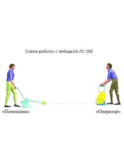 Лебёдка сельскохозяйственная ЛС-200 (электроплуг)