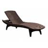 Шезлонг Pacific Lounger, коричневый