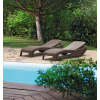 Шезлонг Atlantic sun lounger, коричневый