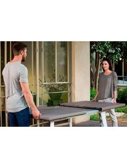 Стол раздвижной HARMONY EXTENDABLE, капучино