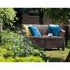 Скамья двухместная Corfu Love Seat, коричневый