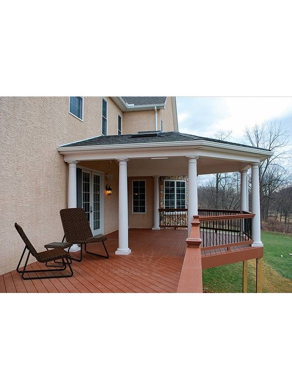 Набор уличной мебели (2 кресла, столик) Rio Patio set, коричневый