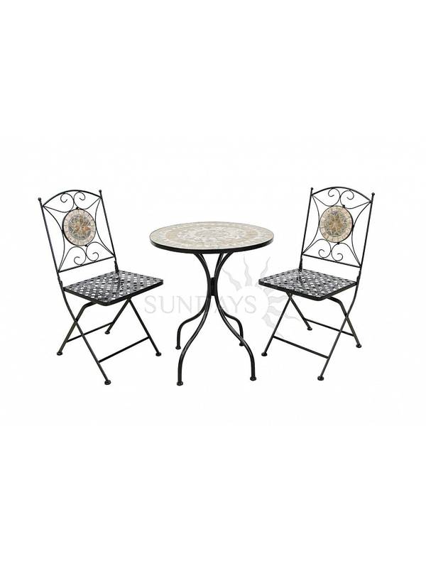 Набор мебели для балкона Garden4you MOSAIC K38664 (стол, 2 стула)