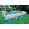 Каркасный бассейн Intex Ultra Frame 26372NP 975х488х132 см + песочн.фил.-насос 10500л\ч, лестница, тент, подстилка