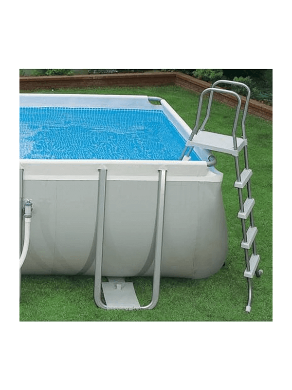 Каркасный бассейн Intex Ultra Frame 26372NP 975х488х132 см + песочн.фил.-насос 10500л\ч, лестница, тент, подстилка