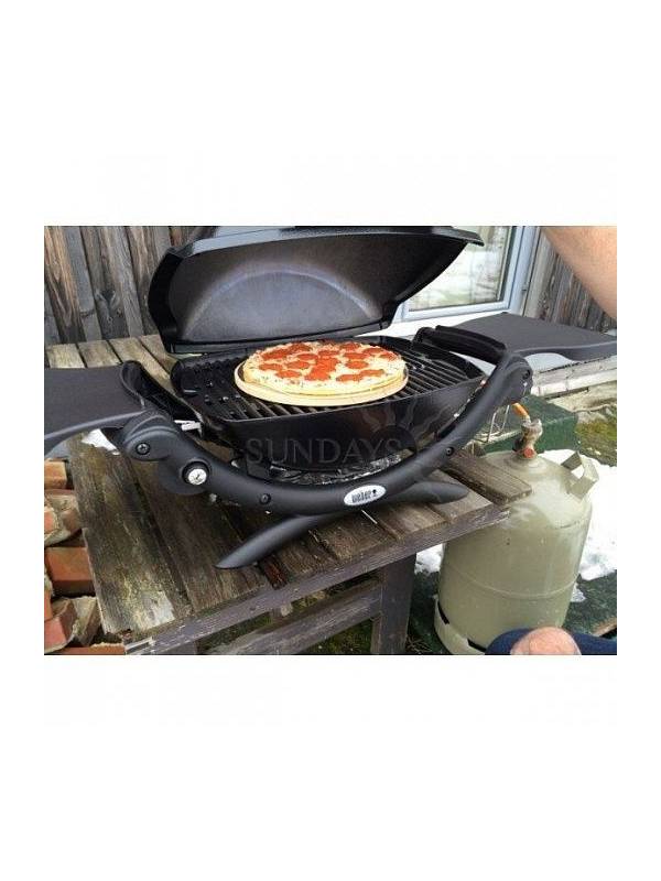 Гриль газовый Weber Q 1200 Black Line Q-1200BL, черный