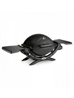 Гриль газовый Weber Q 1200 Black Line Q-1200BL, черный