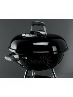 Гриль угольный Compact Kettle CK-47, 47 см, черный