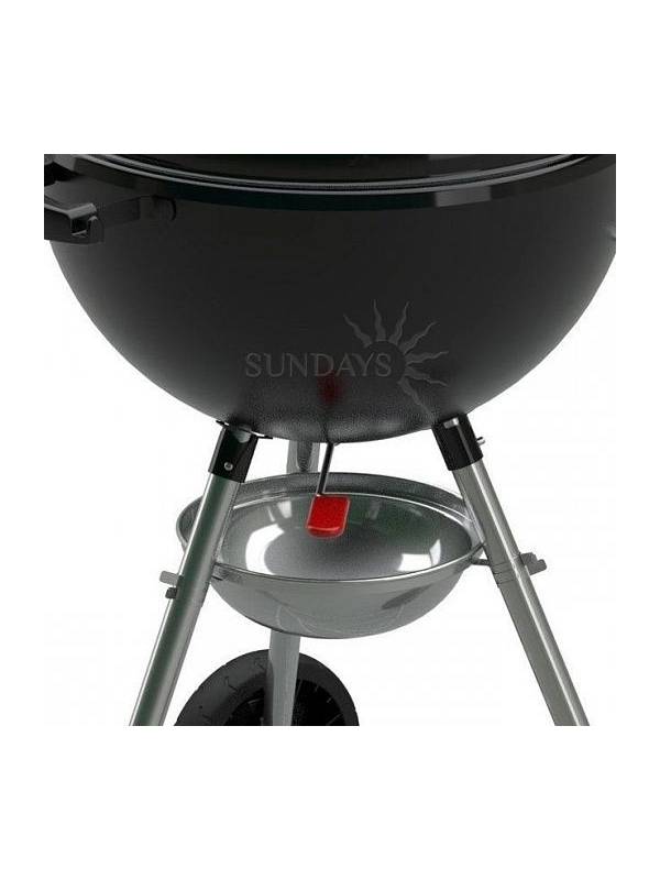 Гриль угольный Kettle Plus KP-47, 47 см, черный