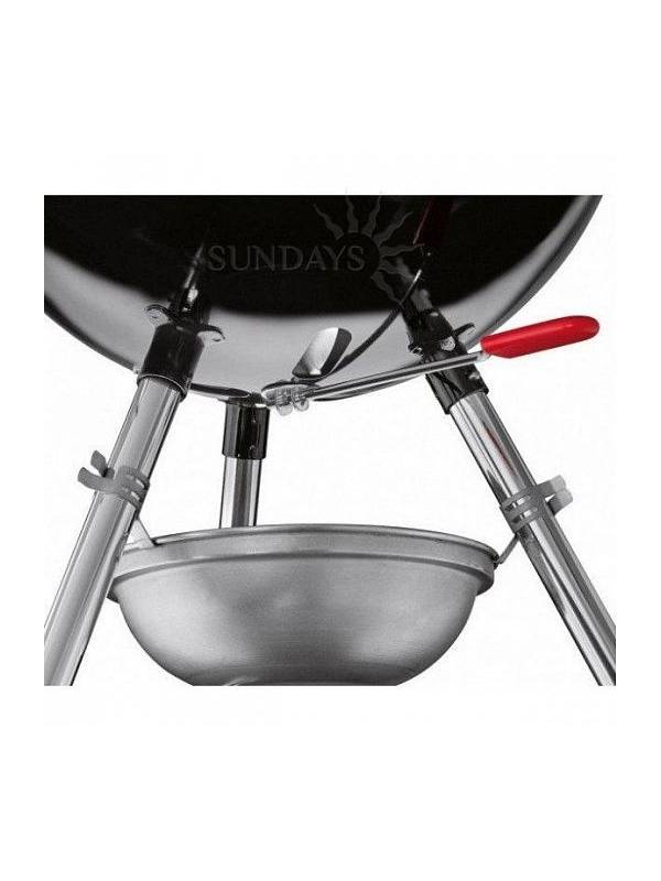 Гриль угольный Kettle Plus KP-47, 47 см, черный