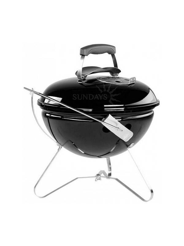 Гриль угольный Smokey Joe Premium SJP-37, 37 см, черный