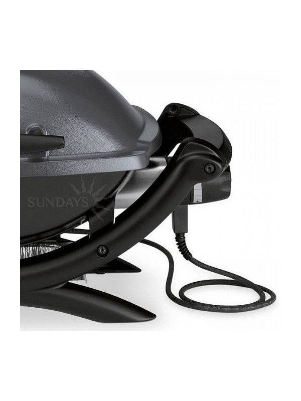 Гриль электрический Weber Q 1400 WQ-1400, темно-серый