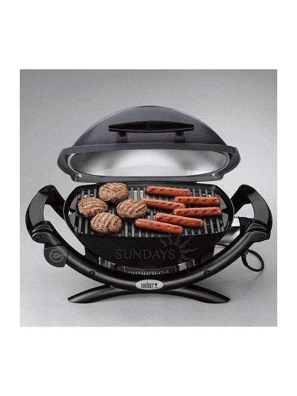 Гриль электрический Weber Q 1400 WQ-1400, темно-серый