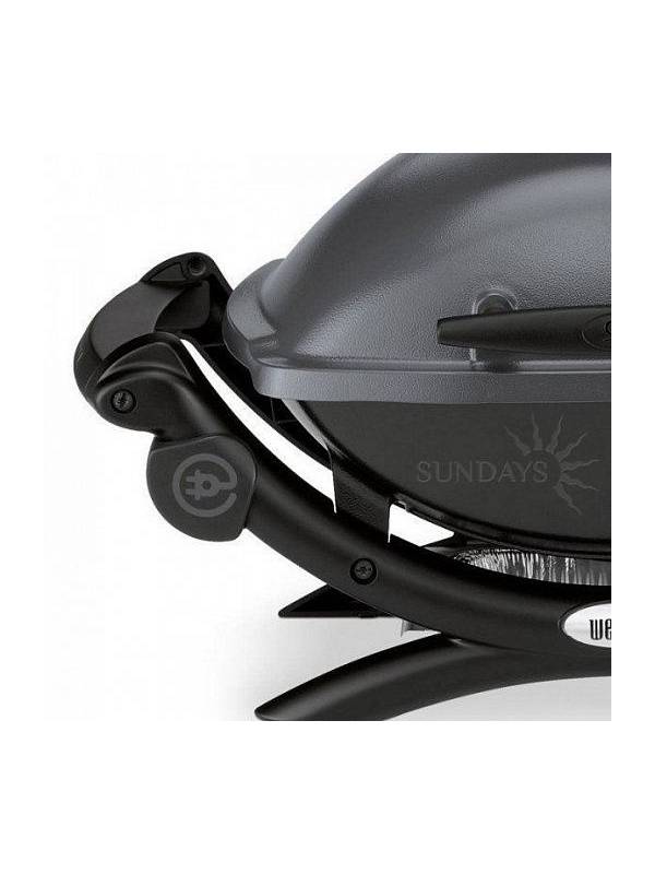 Гриль электрический Weber Q 1400 WQ-1400, темно-серый