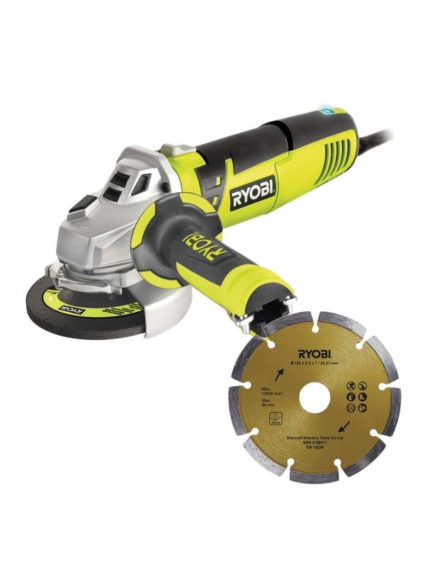 Углошлифмашина / болгарка Ryobi EAG 950 RBDF