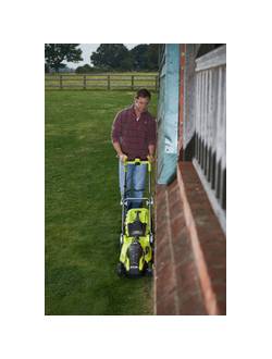 Газонокосилка гибридная электрическая Ryobi RLM18 C34 H25