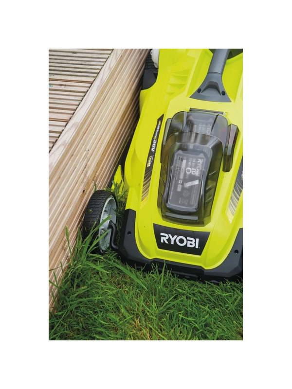ONE+ / Аккумуляторная газонокосилка 4-х колесная Ryobi OLM 1840 H