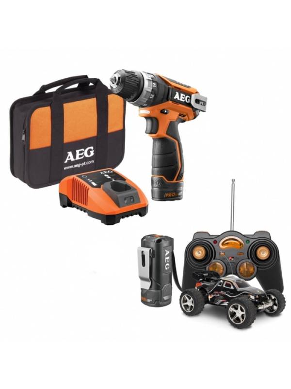 Дрель-шуруповерт аккум. AEG BS12C2LI-152BRCC