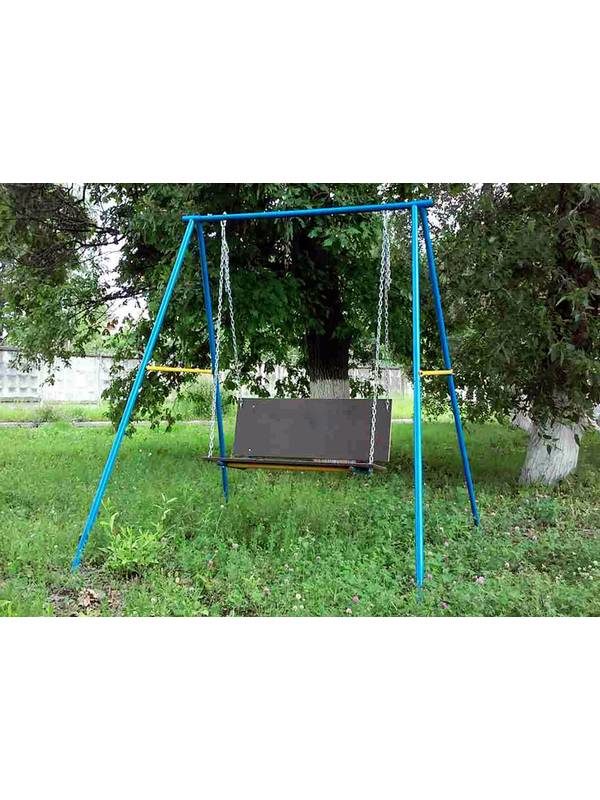 Качели двухместные "Дачные" УК03 на цепях