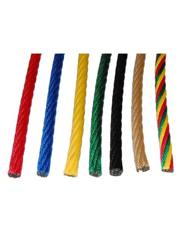 Канат армированный ( 16 мм) 220м МИКС