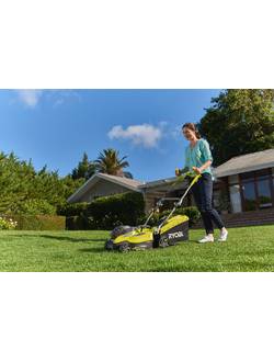 ONE + / Газонокосилка гибрид RYOBI RLM18X36H250F