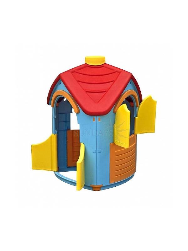 Домик PalPlay Вилла 660 разборный (голубой/красный)